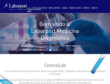 Tablet Screenshot of laborport.com.br